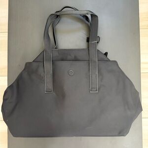 New Lululemon Athletica Go Getter Black Tote Bag